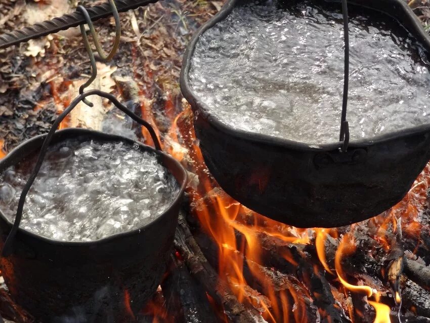 фото кипячения воды в Узловой